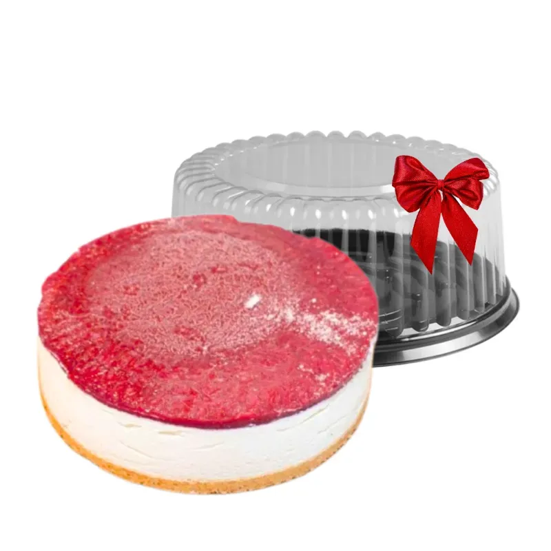 Tarta de Queso Cheesecake con cubierta de Fresa