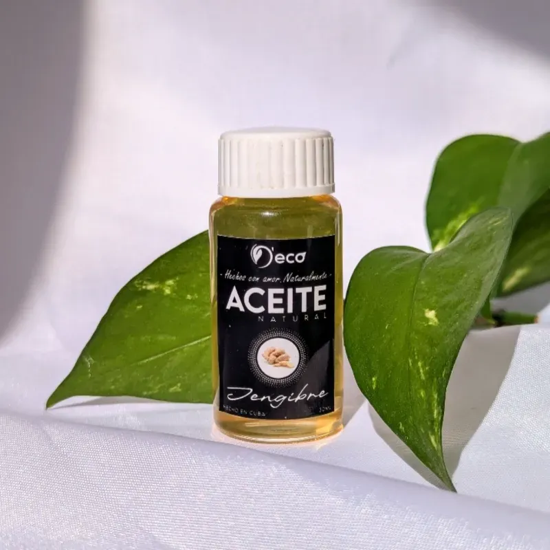 Aceite de Jengibre con vitamina E 30ml  (D'eco)
