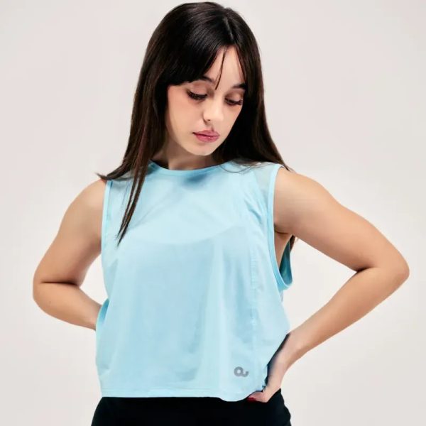 Sleeveless Meshdrop