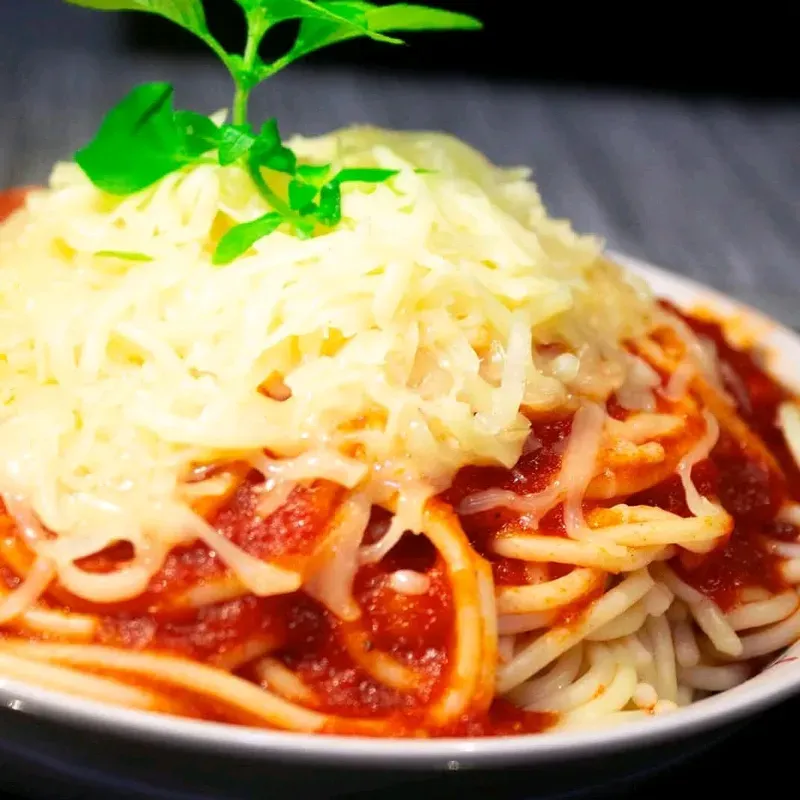 Espaguetis Napolitana