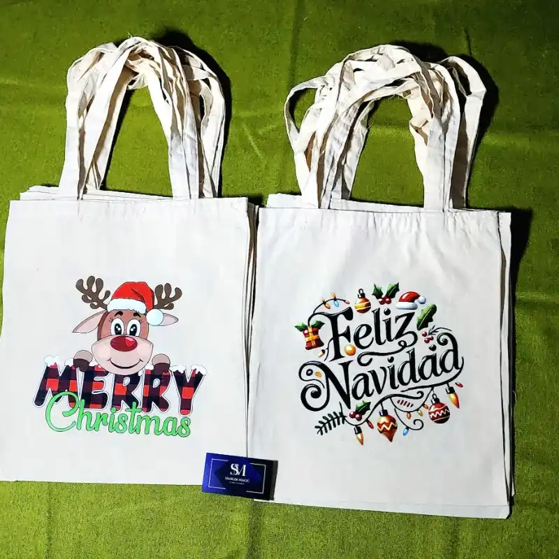 Bolsas de lienzo con DTF