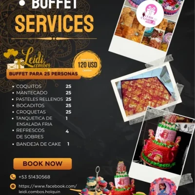 Buffet para cumpleaños #1