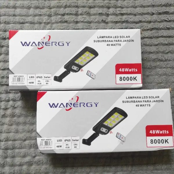 Lámparas Led recargables y con panel solar