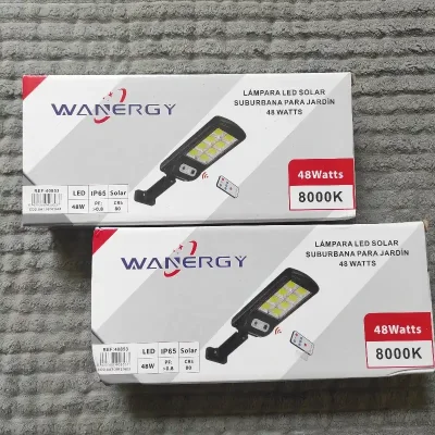 Lámparas Led recargables y con panel solar