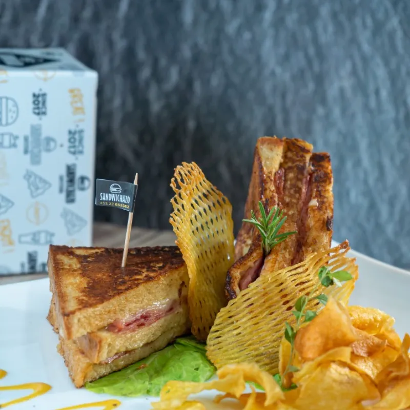 Sandwich Montecristo con Pan Molde