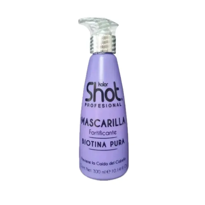 Mascarilla SHOT Biotina Pura 6usd