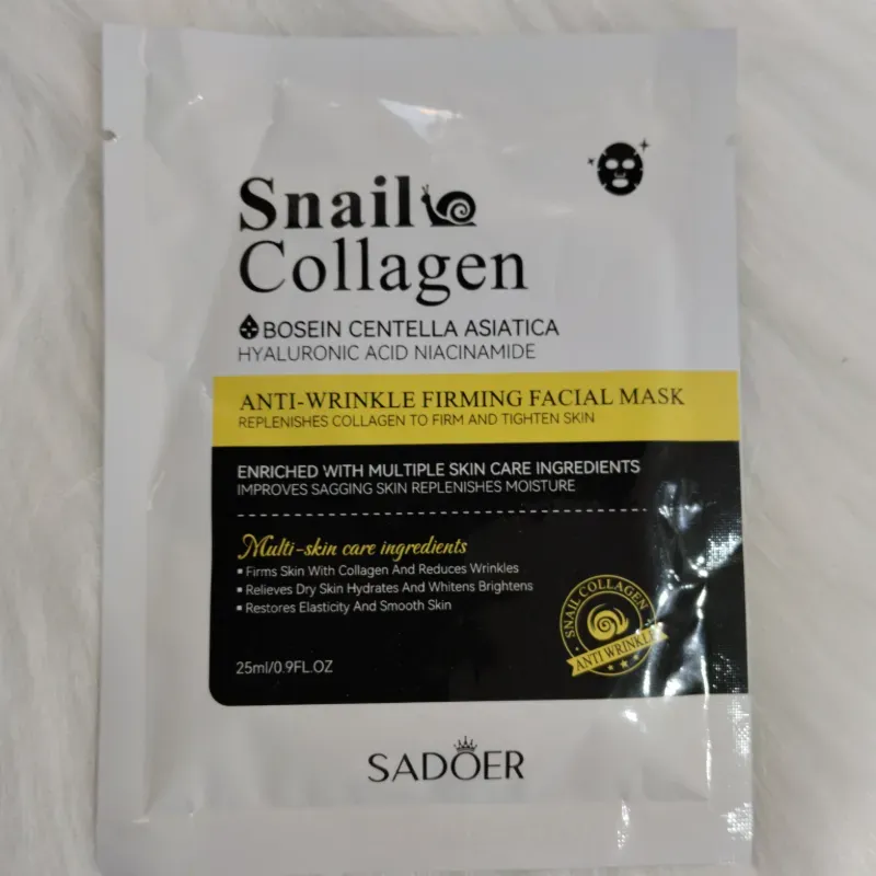Velo Facial - Colágeno + Centella Asiática + Niacinamida