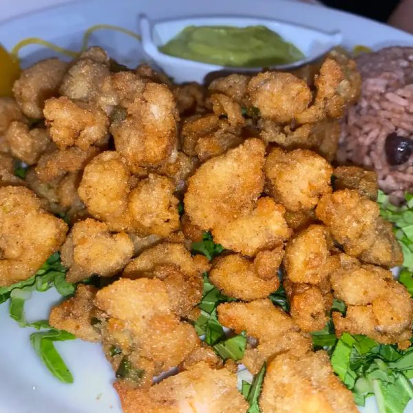 Camarones rebozados