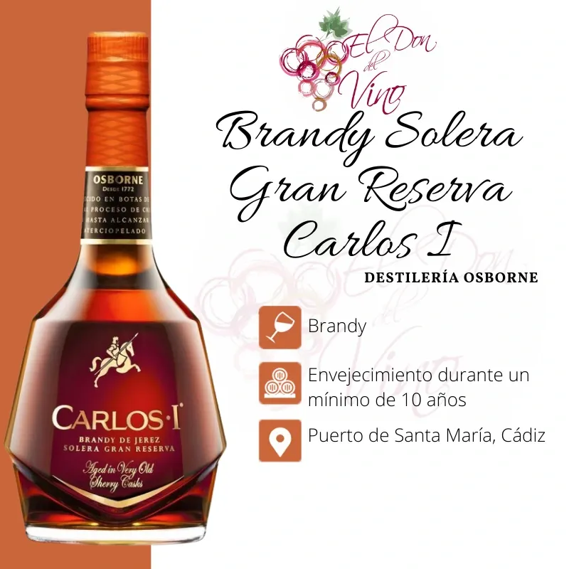 Brandy Gran Reserva Carlos I 700ml c(509.07)
