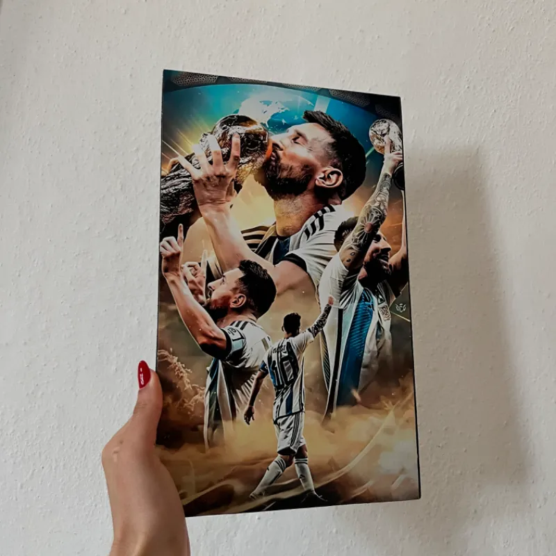 Messi por acá no podía faltar ⚽️