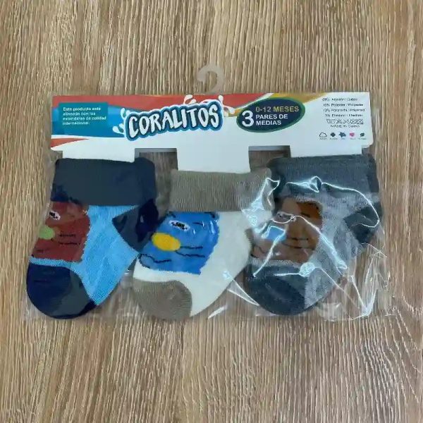 Set #6 de 3 pares de medias