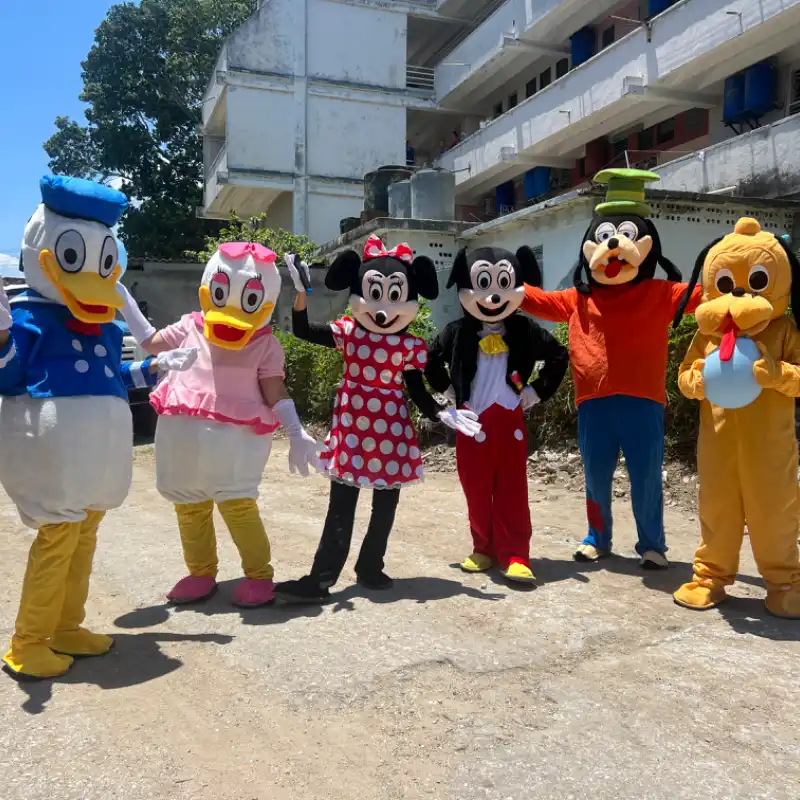 PERSONAJES DE LA CASA DE MICKY MAUSE