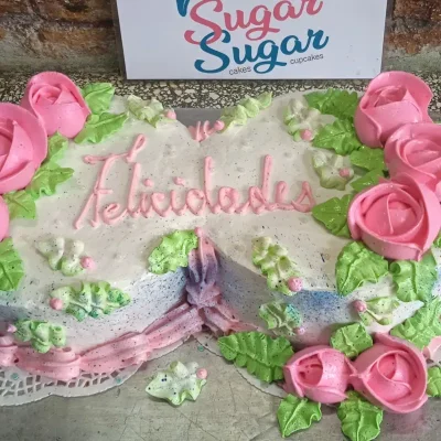 Dobles decorados con merengue