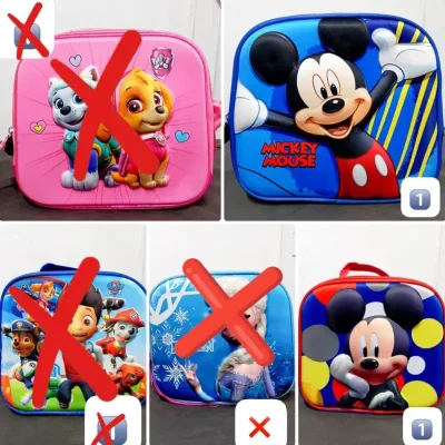 MERENDEROS TÉRMICOS INFANTILES  SUELTOS*   Diseño en 3D