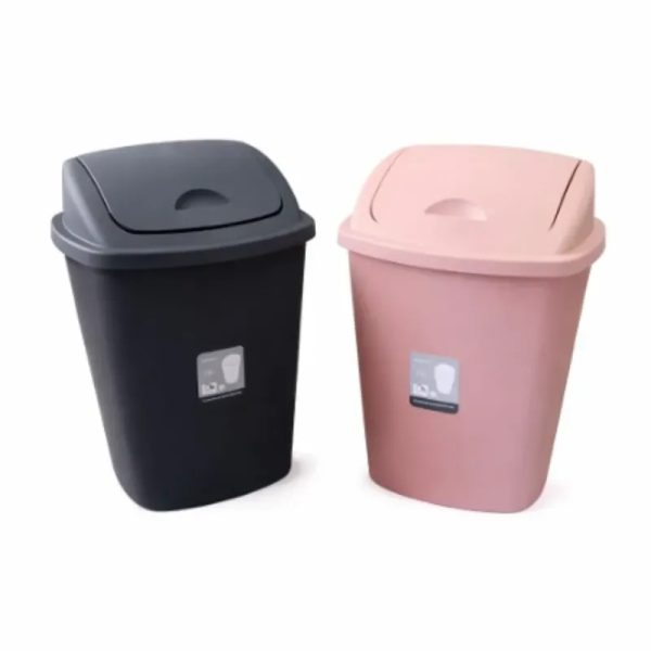 CESTOS DE BASURA CON TAPA ABATIBLE