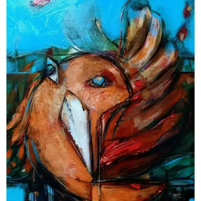 Zorsal Rojo. pintura