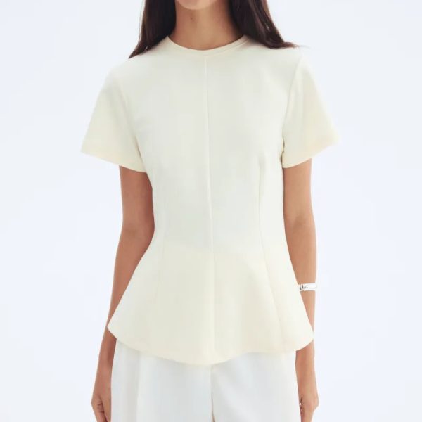 Blusa corte de princesa amarilla