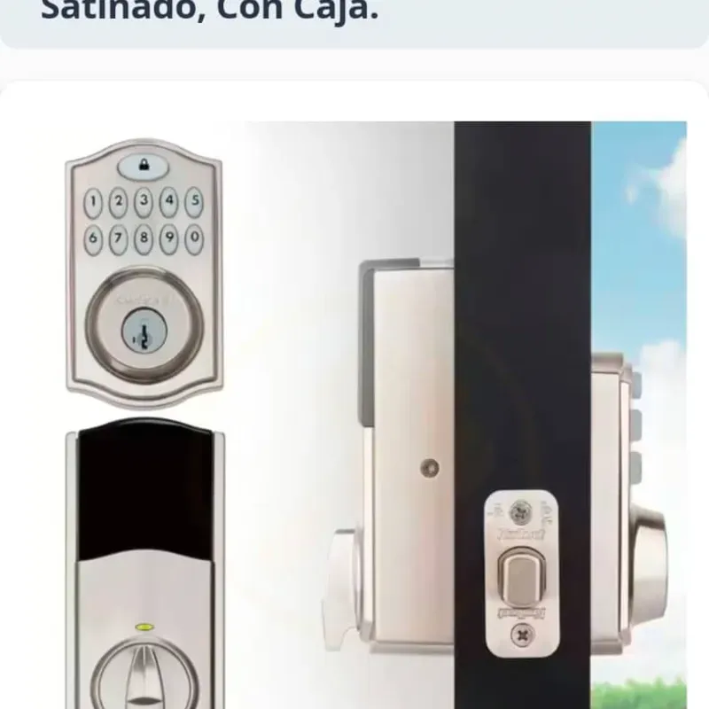  Cerradura Inteligente Kwikset 914 — Níquel Satinado (Zigbee 3.0)