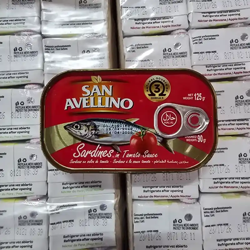 Sardina San Avellino en Tomate 125g