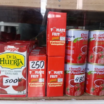 Puré y pastas d tomate