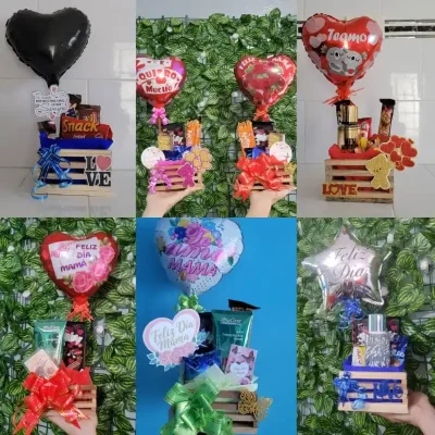 Cajas cuadradas con detalles