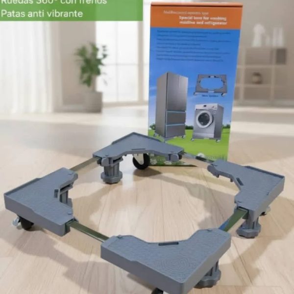 Base para refrigerador o lavadora