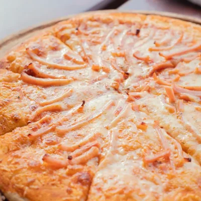 Pizza de jamón