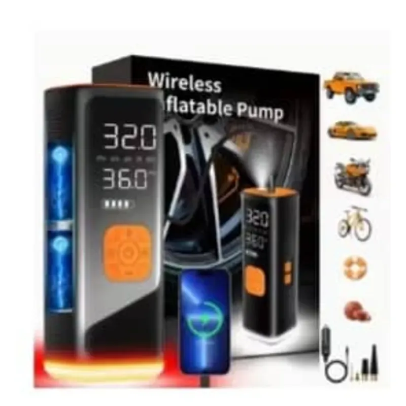 COMPRESOR Portatil para Autos. Recargable!!!