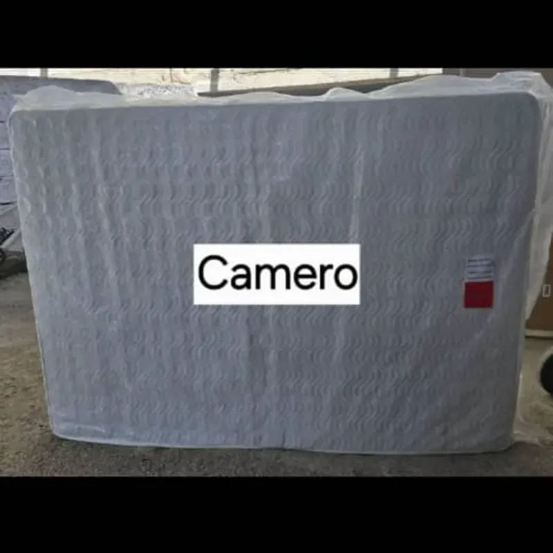 Colchones cameros sellados al vacío.