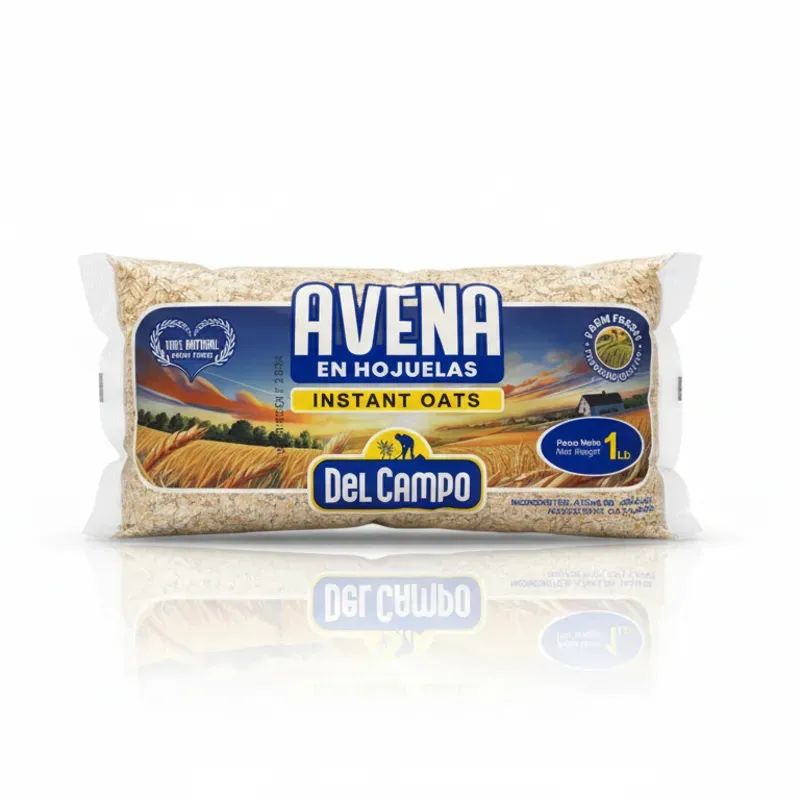Avena en Hojuelas Instantanea Del Campo