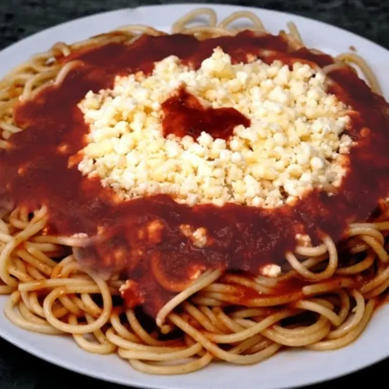 Spaguetti Queso Blanco