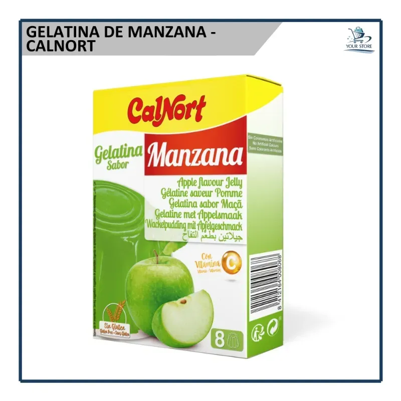 Gelatina Manzana - CalNort (170g)