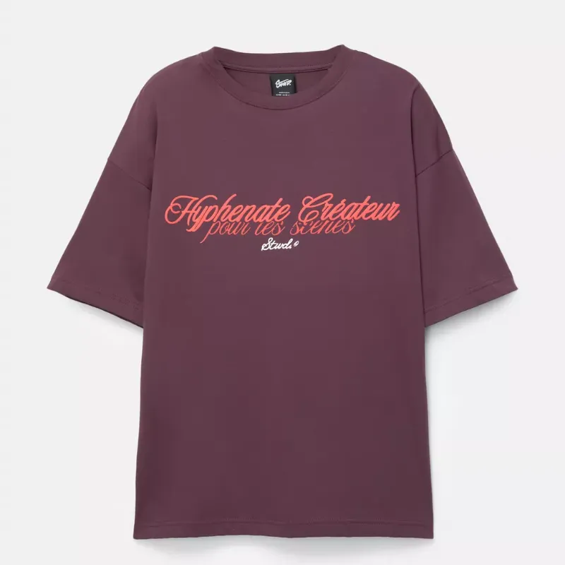 Camiseta estampada texto