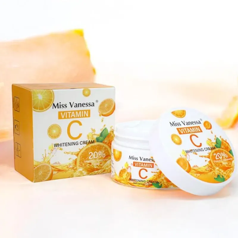 Crema Miss Vanessa aclarante con vitamina C 
