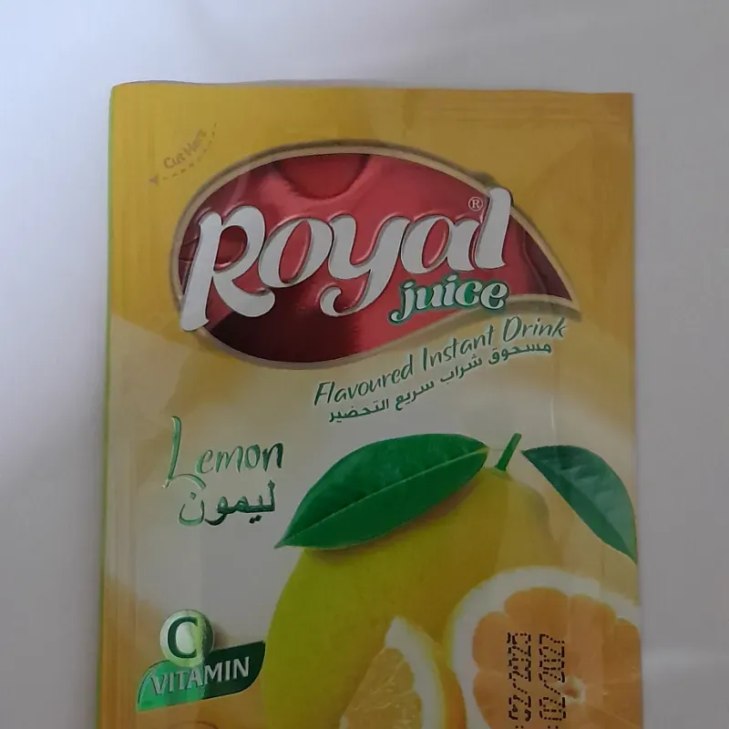 Refresco en polvo rinde 2L Sabor limón 