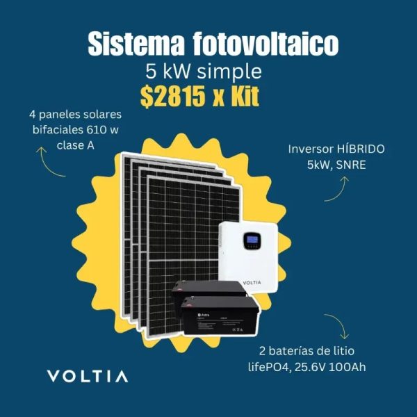 Kit 5kW simple