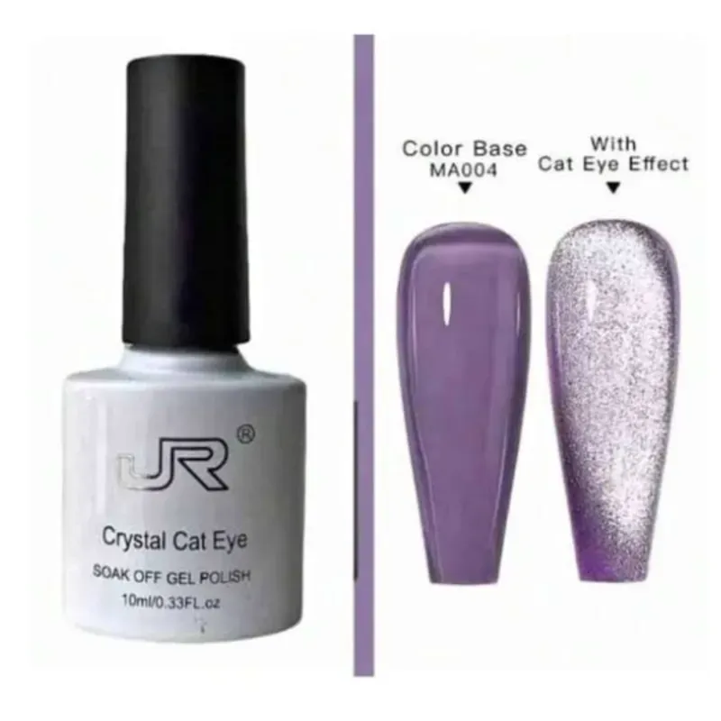 Ojo de gato JR Plateado