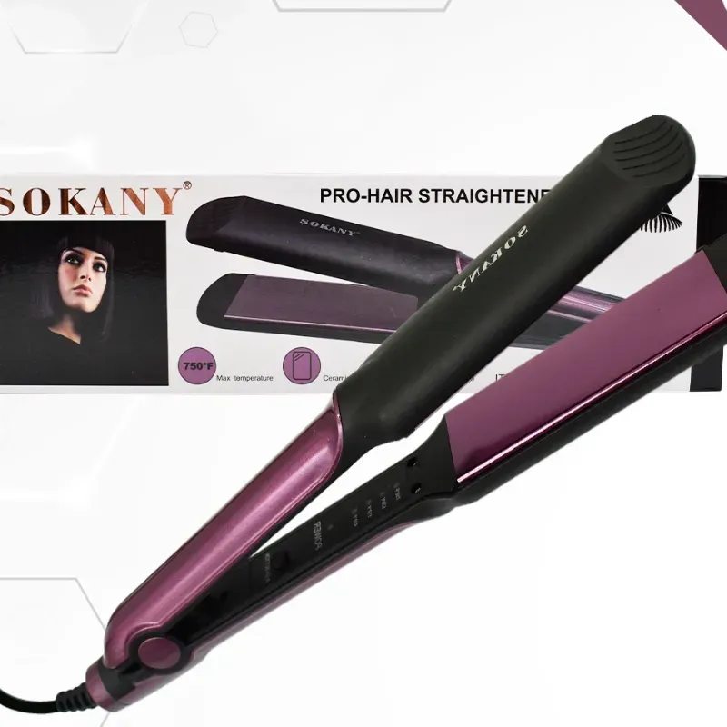 Plancha de cerámica para cabello