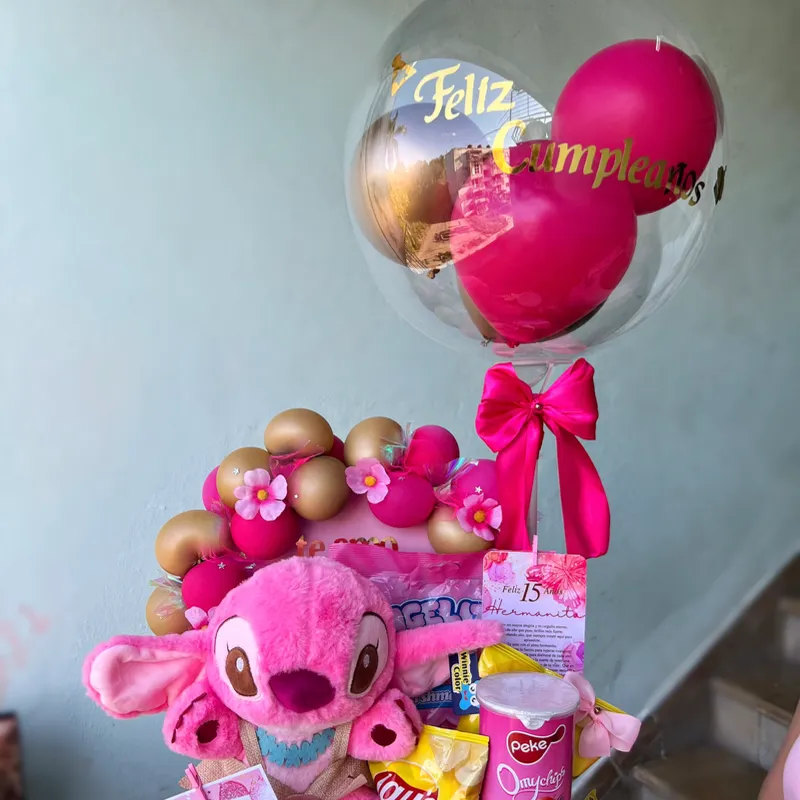 Globo burbuja de  cajas