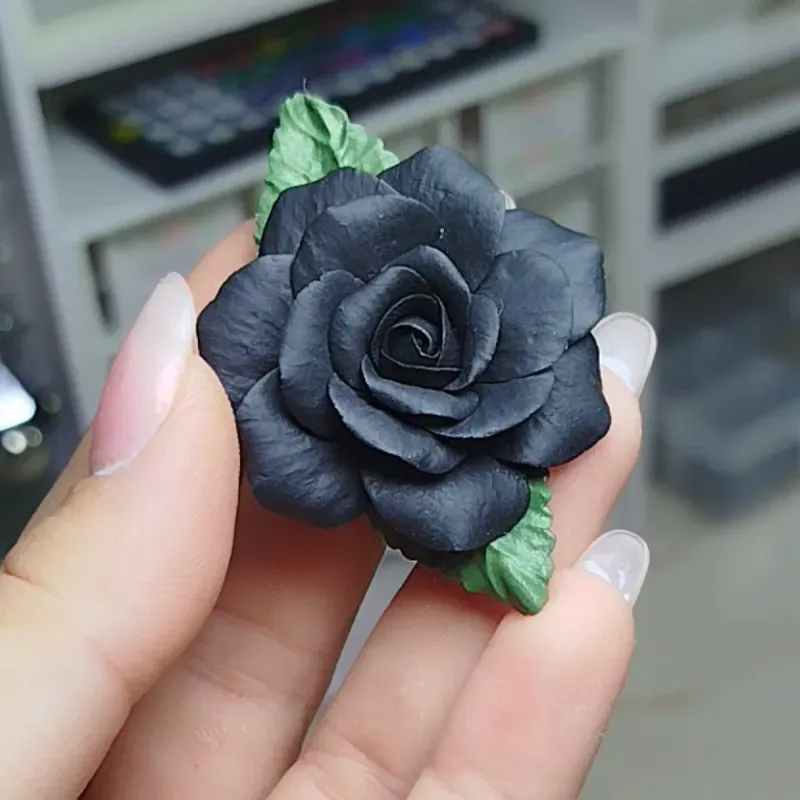 ✨Pin XL Rosa Negra✨