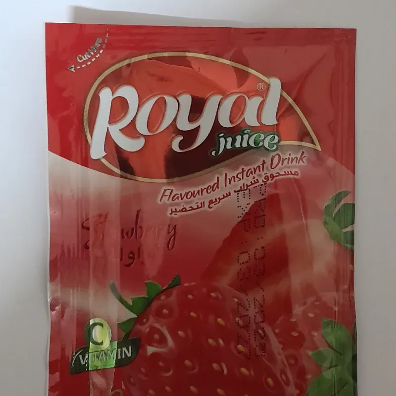 Refresco en polvo rinde 2L Sabor Fresas 