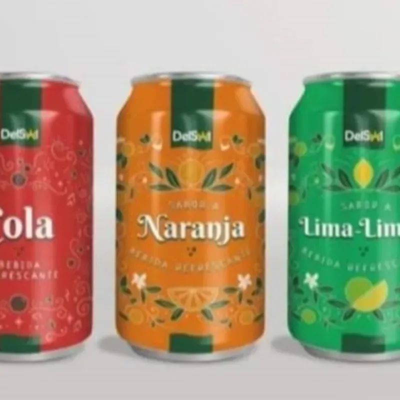 Media Caja de Refrescos Lata