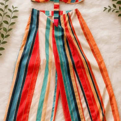 Conjunto de 2 piezas de playa