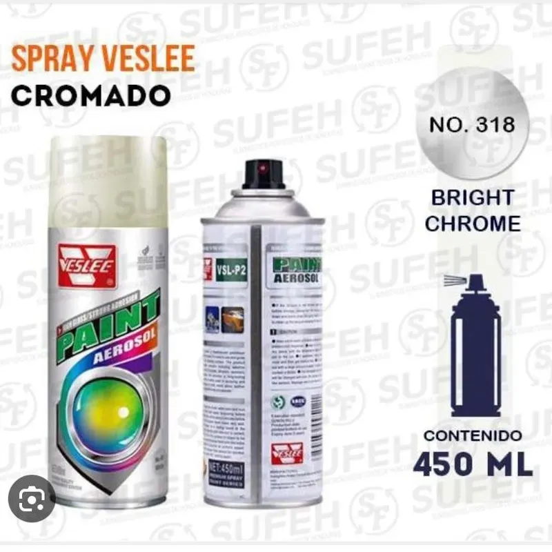 Pintura cromada No.318