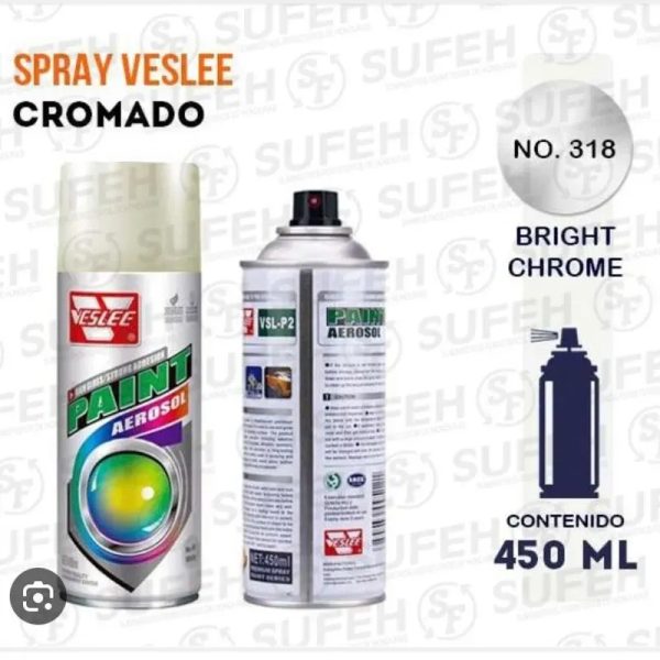 Pintura cromada No.318