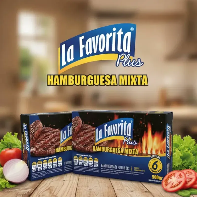 Hamburguesas Pqte 6 unidades