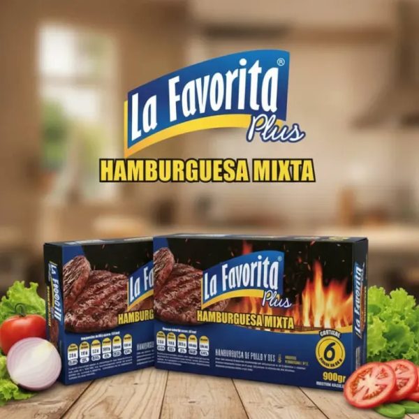 Hamburguesas Pqte 6 unidades
