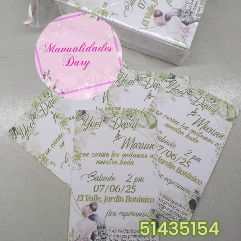 Invitaciones boda