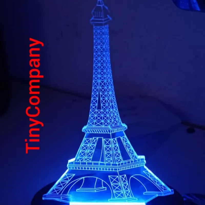 Lámparita 3D Torre Eiffel