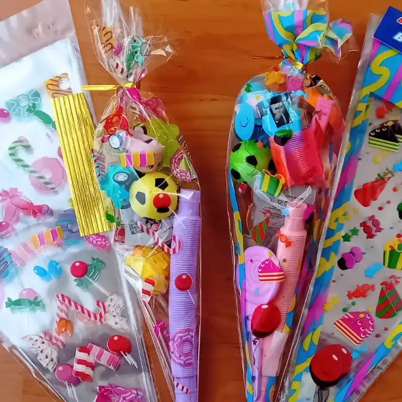 Bolsas de regalo papel celofán